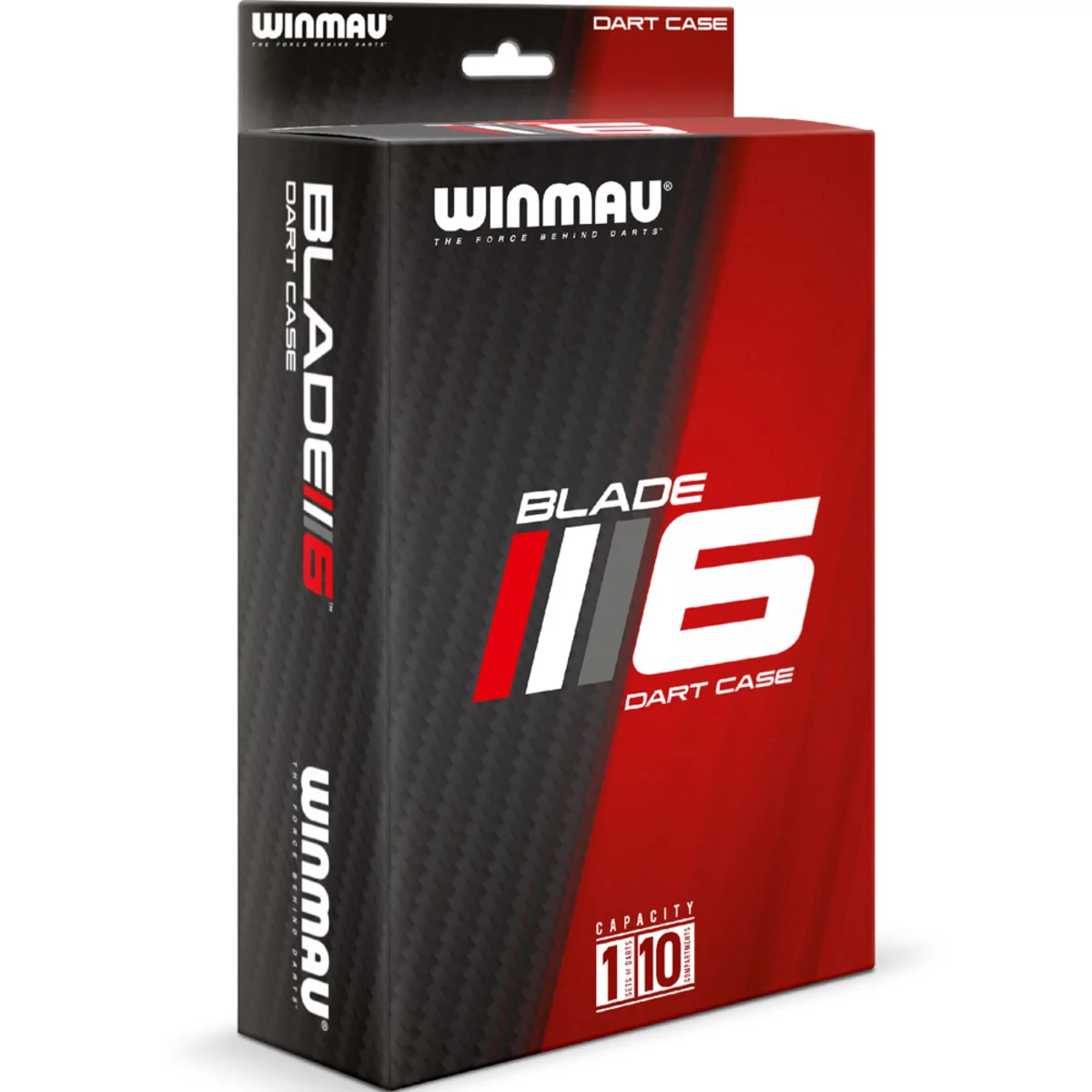 Winmau Blade 6 Dartcase – Originalverpackung Vorderseite