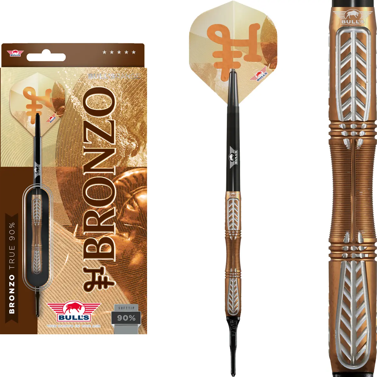 Bulls NL Bronzo True Softdarts - 90% Bulls NL Bronzo True Softdarts - 90%