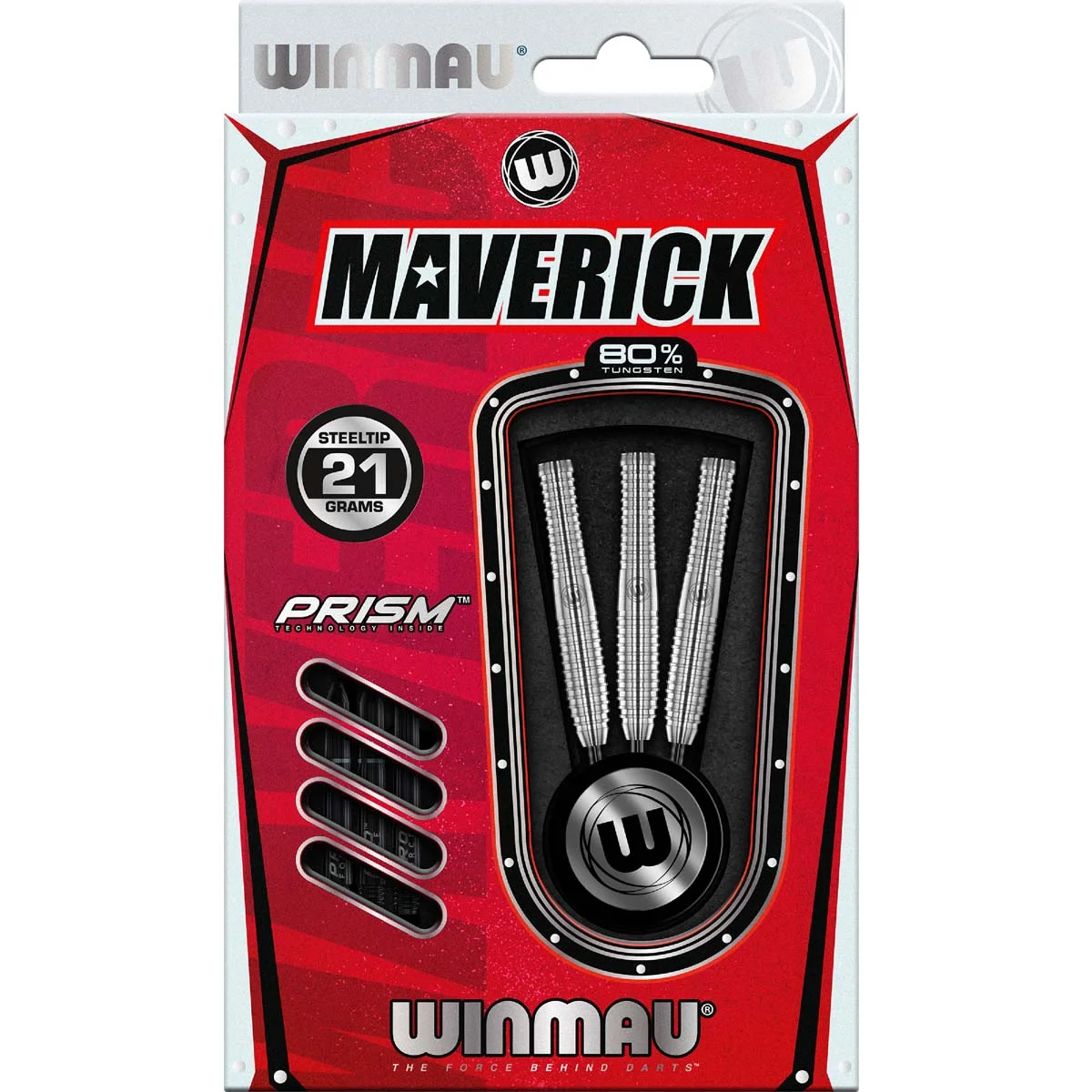 Winmau Maverick 80% Tungsten Steeldarts Verpackung Originalansicht