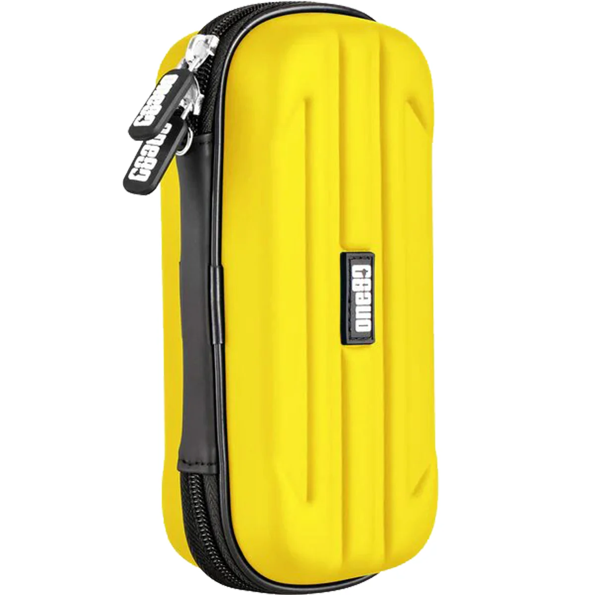 One80 Shard Mini Dartcase Gelb – EVA-Hardcase für 1 Dart-Set One80 Shard Mini Dartcase in Gelb – auffälliges Dart-Etui mit Zubehörfach