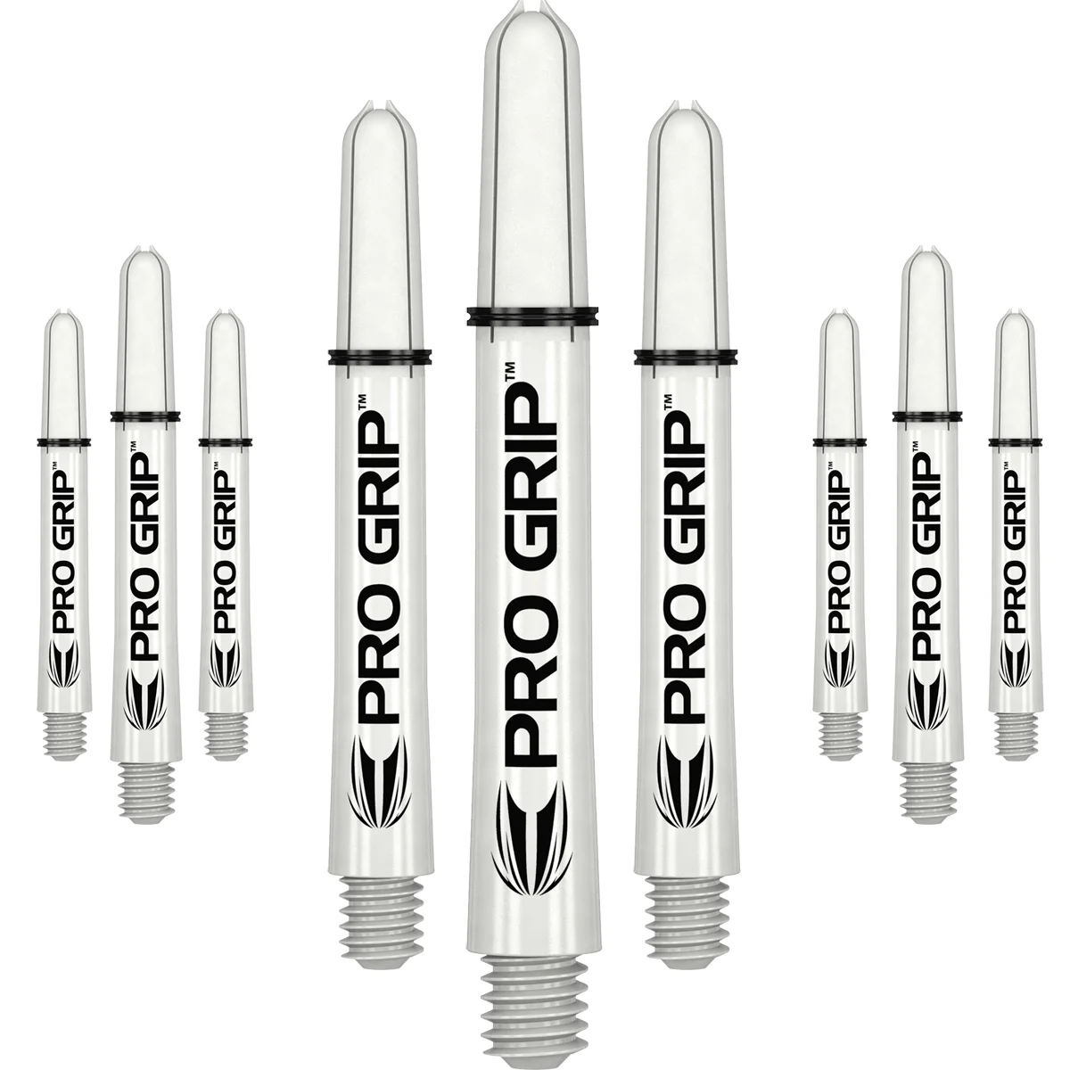 Target Pro Grip Shafts - Weiß - 3 Sets Target Pro Grip Shafts - Weiß - 3 Sets