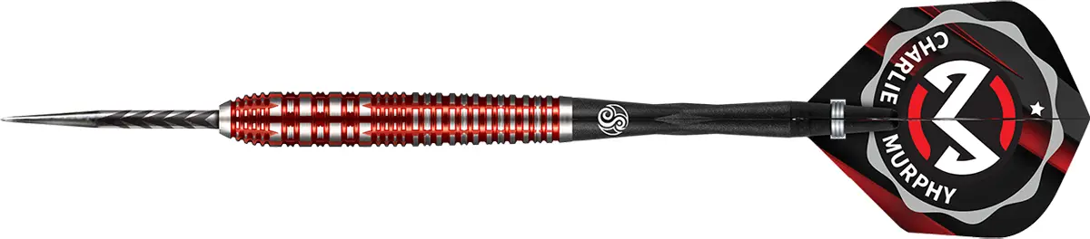 Kompletter Shot Charlie Murphy Dartpfeil mit Carbon Shaft und Flight