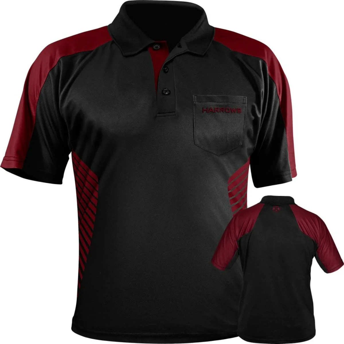 Harrows Vivid Dart Shirt - Dunkelrot Harrows Vivid Dart Shirt - Dunkelrot