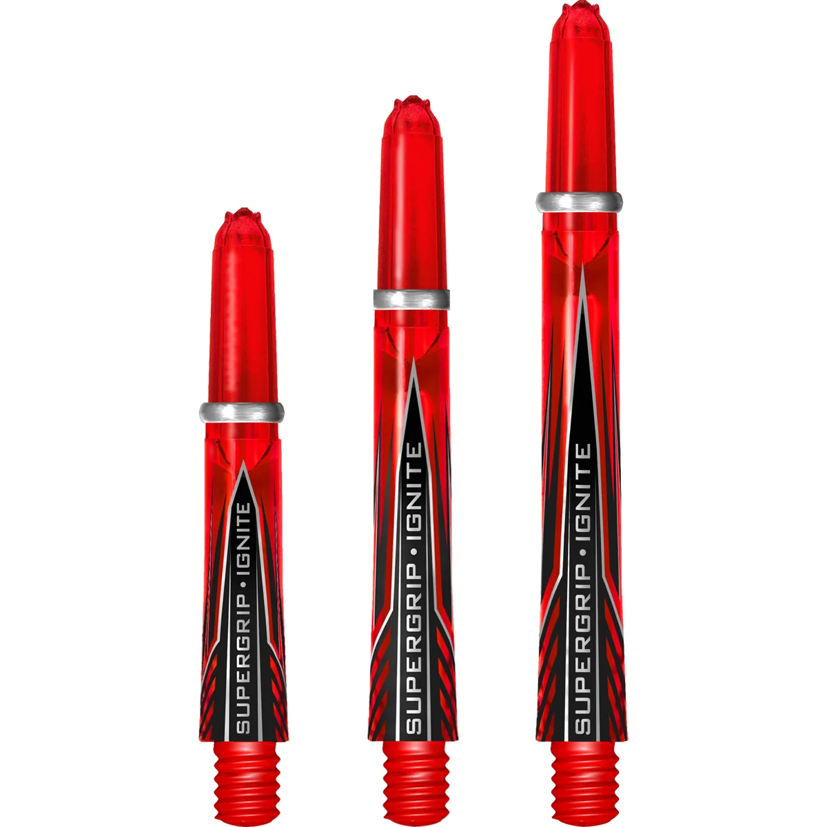 Harrows SuperGrip Ignite Shafts - rot