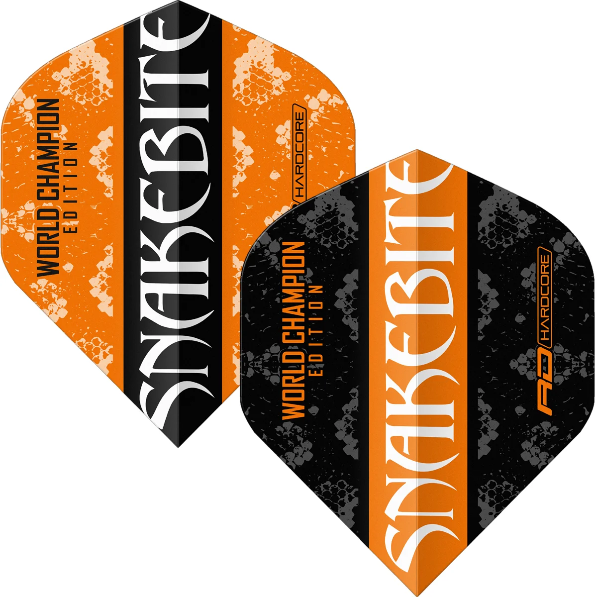 Peter Wright - Yin Yang Flights - Orange & Black Peter Wright - Yin Yang Flights - Orange & Black