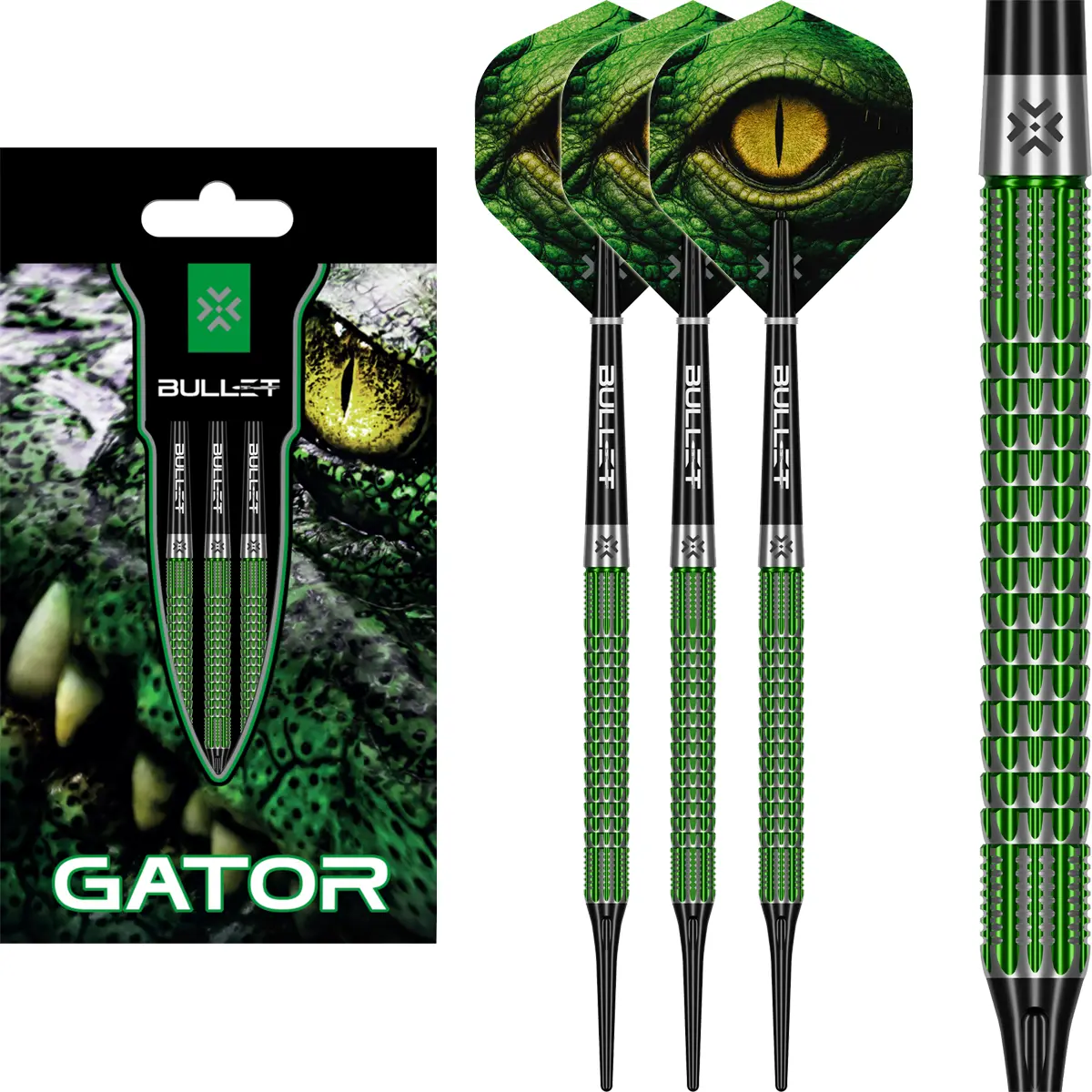 Bullet Gator Softdarts 20g – Produktfoto