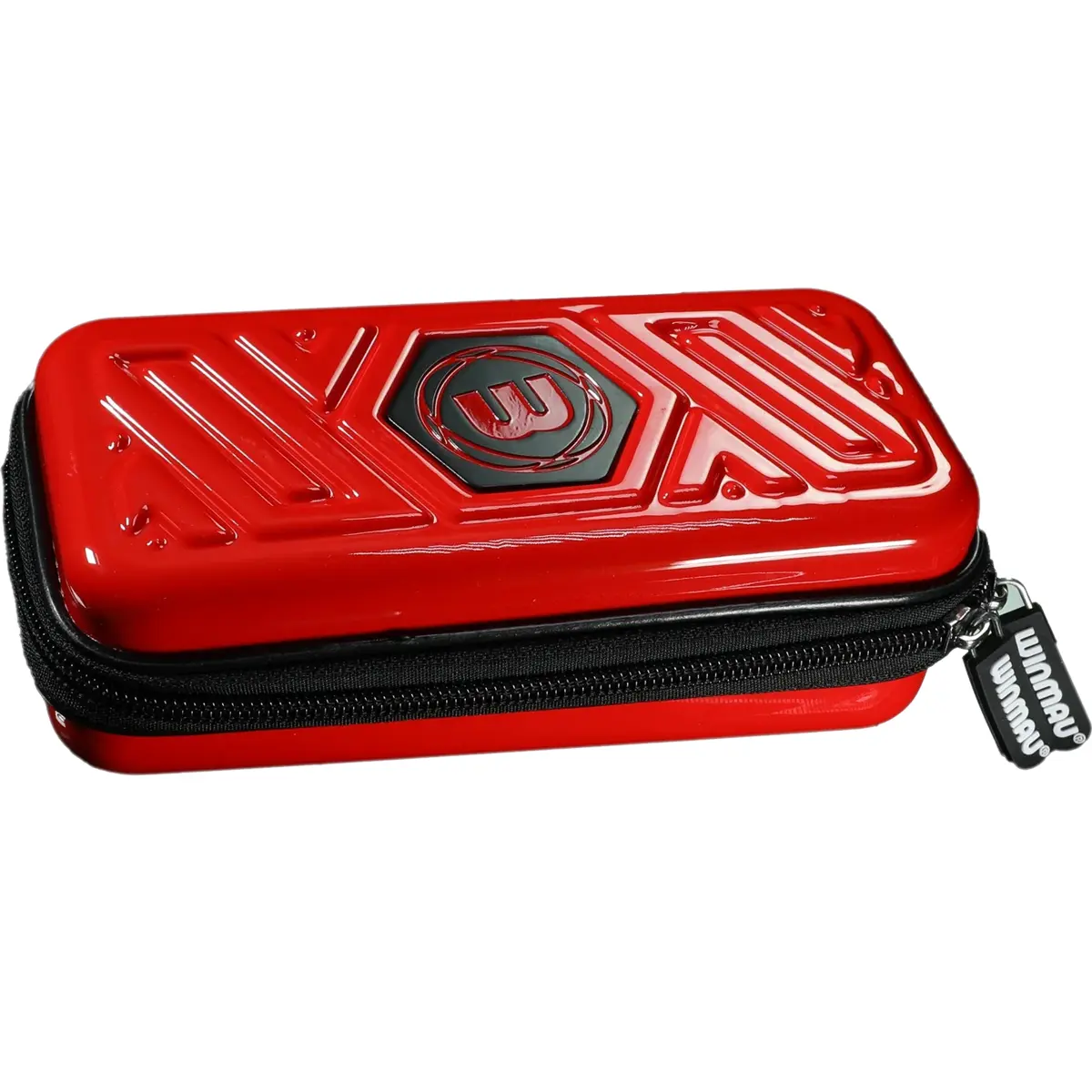 Winmau Armor G1 Darttasche Rot geschlossen Winmau Armor G1 Darttasche Rot – kompaktes Hardcase geschlossen