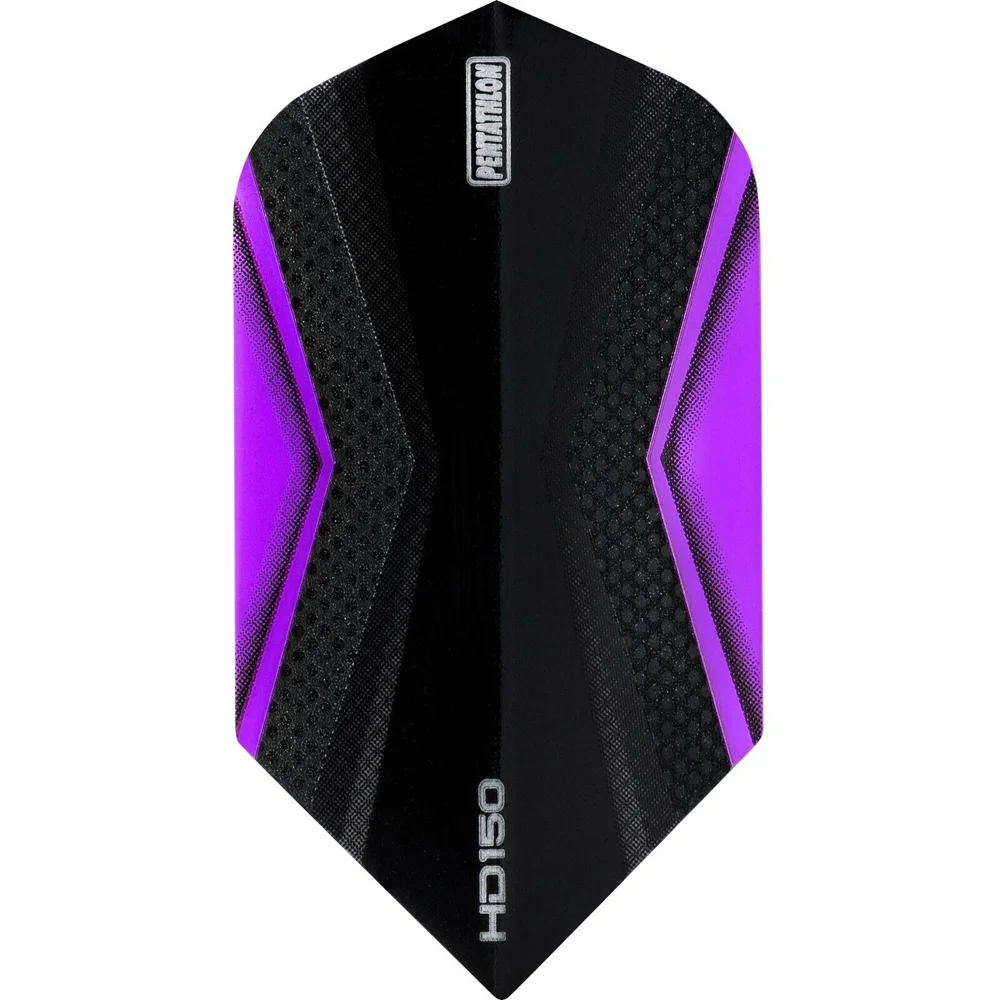 Pentathlon HD150 X-Wing Slim Dart Flights in Lila mit 150 Mikron