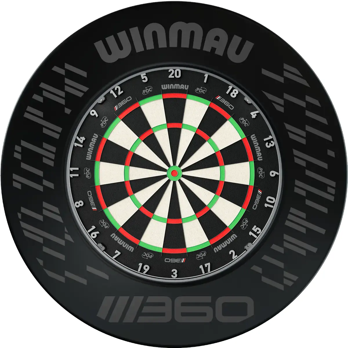 Winmau Blade 6 TC 360 Dartboard Set mit Surround