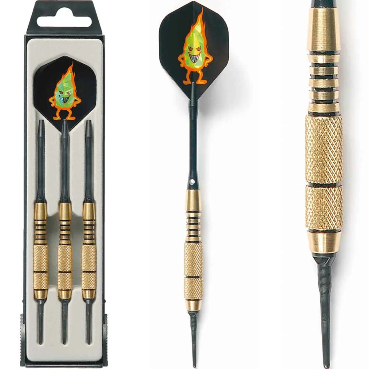Karella - K3 Brass Softdarts Karella - K3 Brass Softdarts