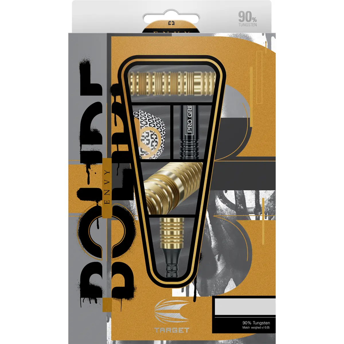 Target Bolide Envy 10 Softdarts Verpackung 90 Prozent Tungsten