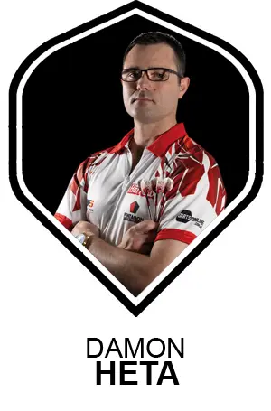Damon Heta – Harrows Darts, Flights und Zubehör bei Dartgott