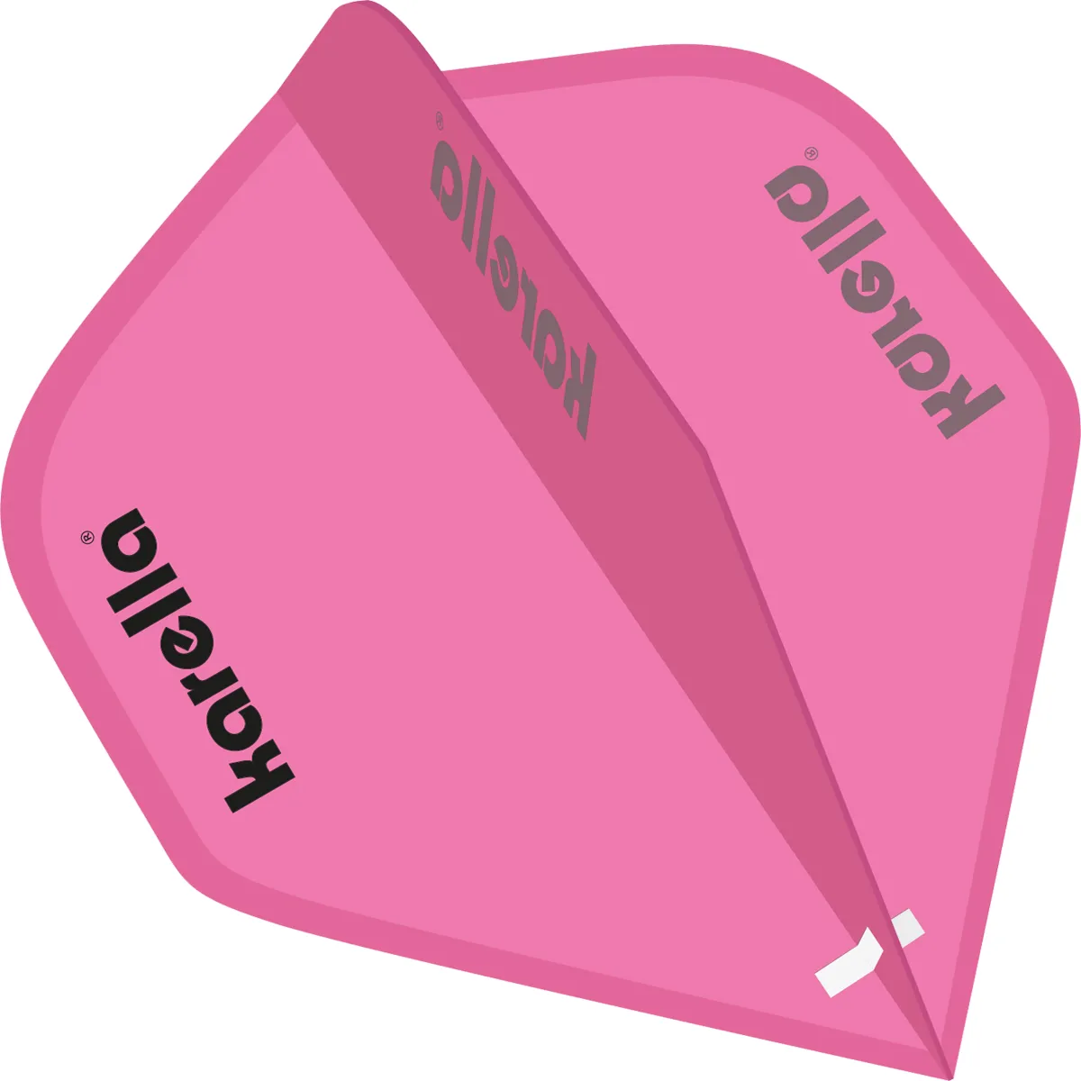 Karella Ultimo Dart Flight Rosa Dartflight in Rosa – Karella Ultimo Flight in Standardform für Nylon- und Carbon-Shafts