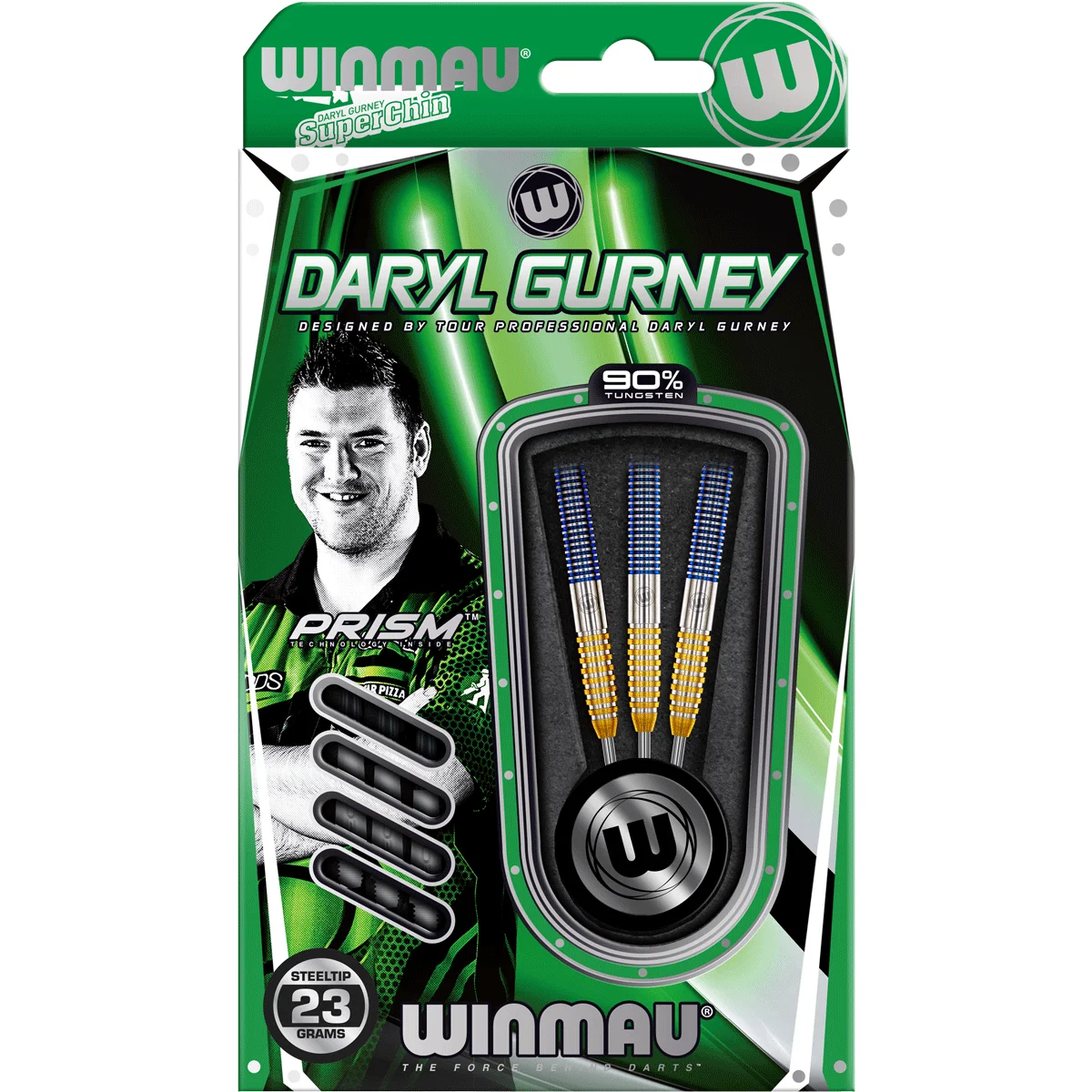 Winmau Daryl Gurney SC 1.0 Series Steeldarts Verpackung Originalansicht
