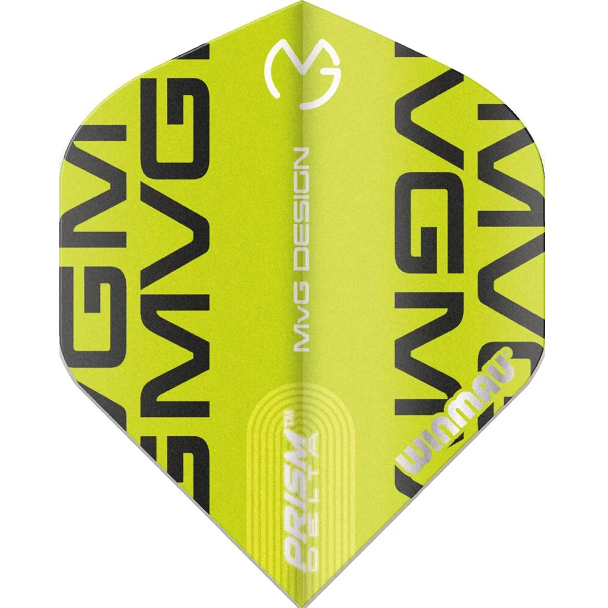 MVG Delta Flight grün – Frontansicht (No2, 100 Mikron) Michael van Gerwen Winmau Delta Flight grün – Frontansicht, Standardform No2, 100 Mikron
