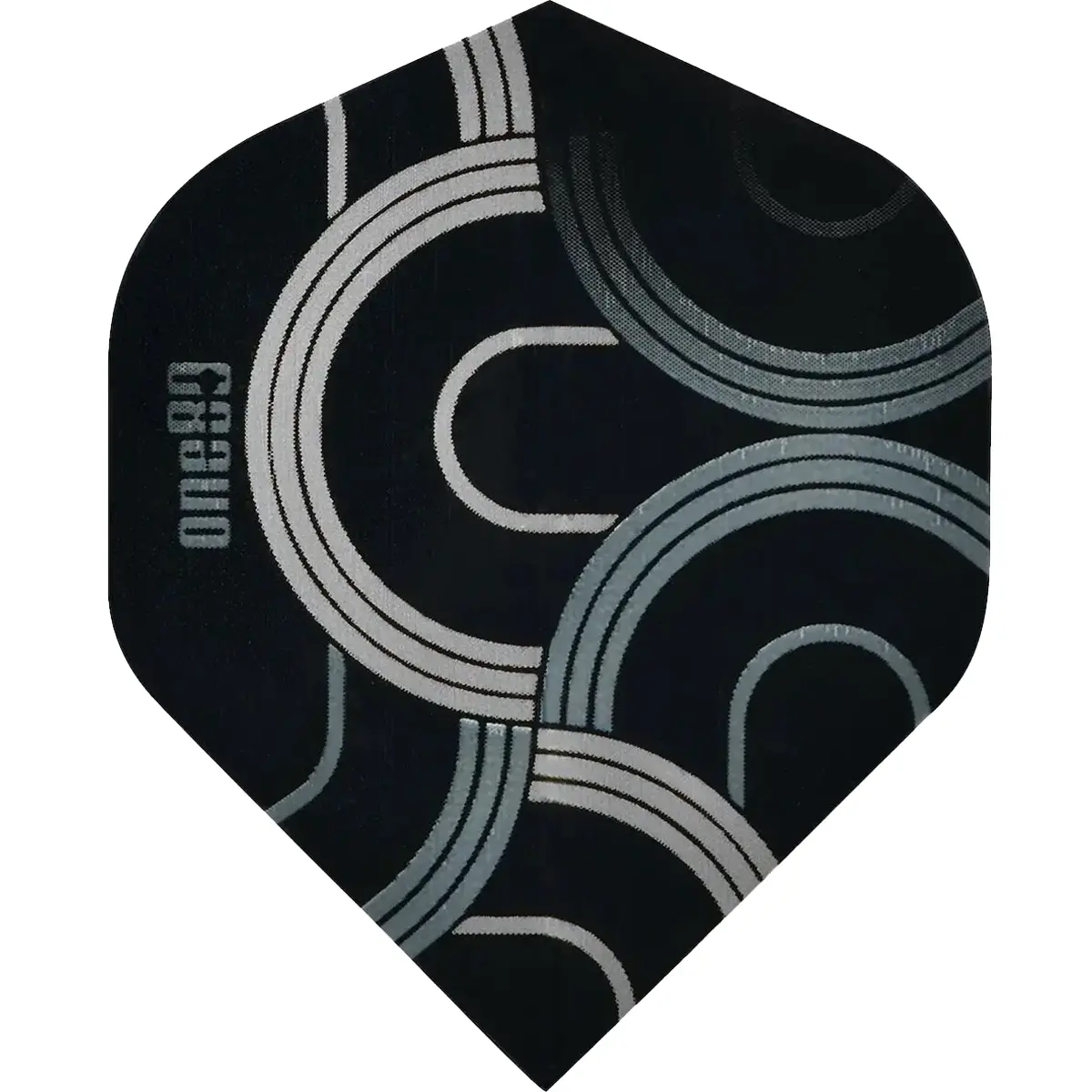 one80 circult flights silber standard no2 einzelner dart flight