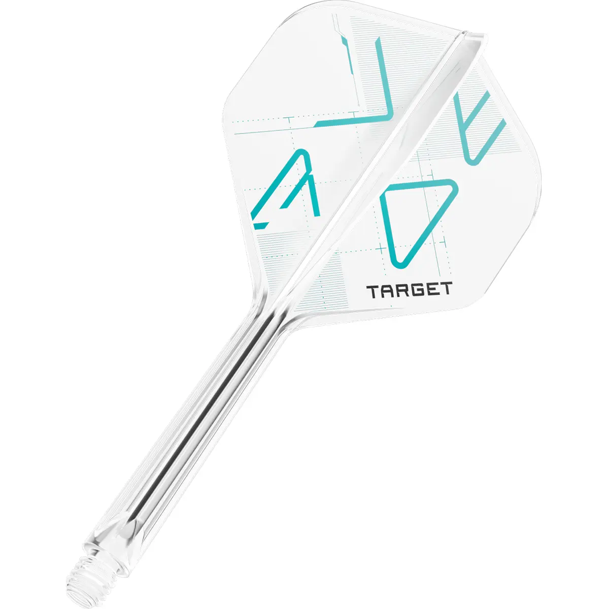 Target K-Flex Rove No2 Flights – integrierte Dart Flights & Shafts Target K-Flex Rove No2 Flights – transparente Flight-Shaft-Kombi mit Rove Design