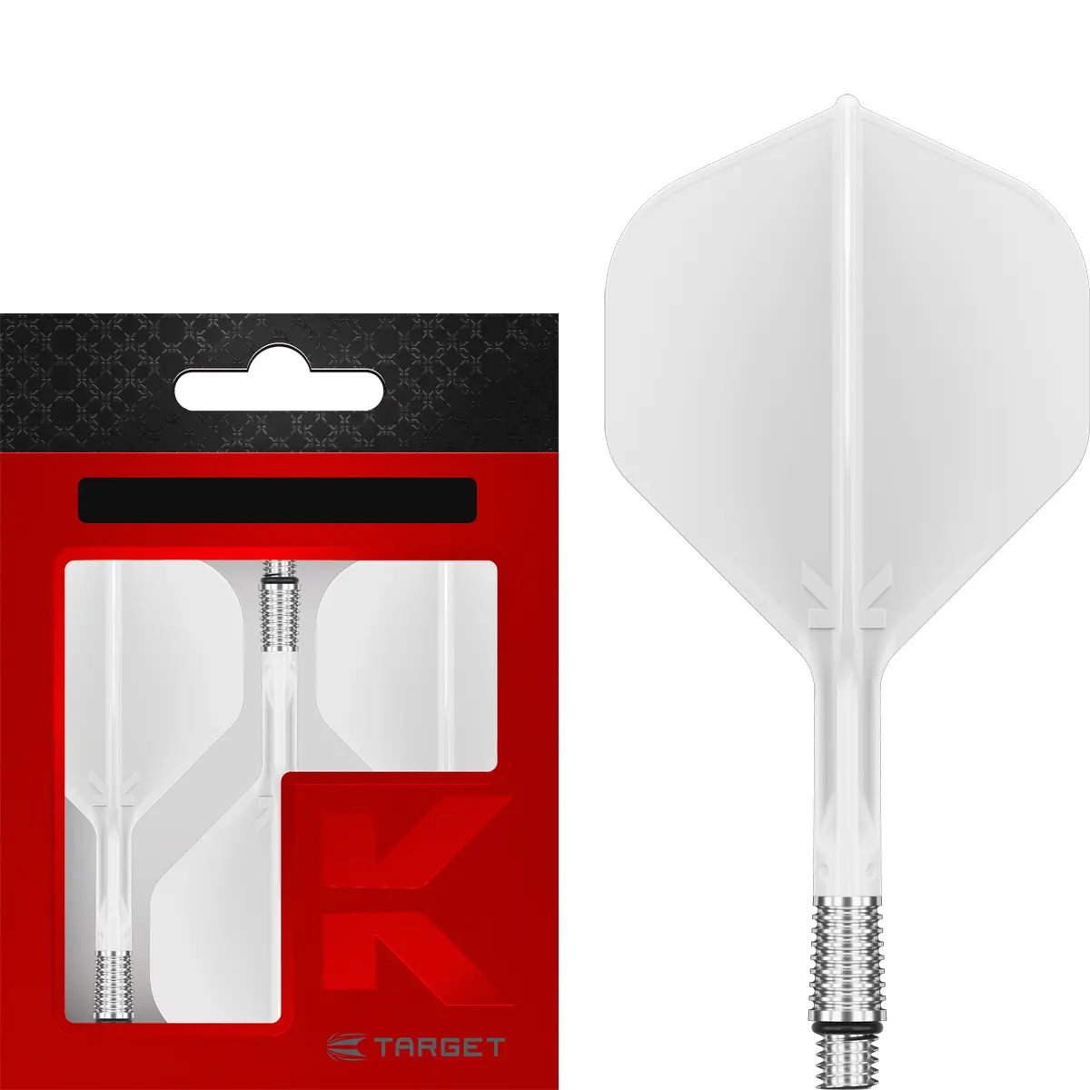 Target K-Shift Flight & Shaft System No.2 weiß Intermediate – kontrollierte Flexbewegung ohne Rotation