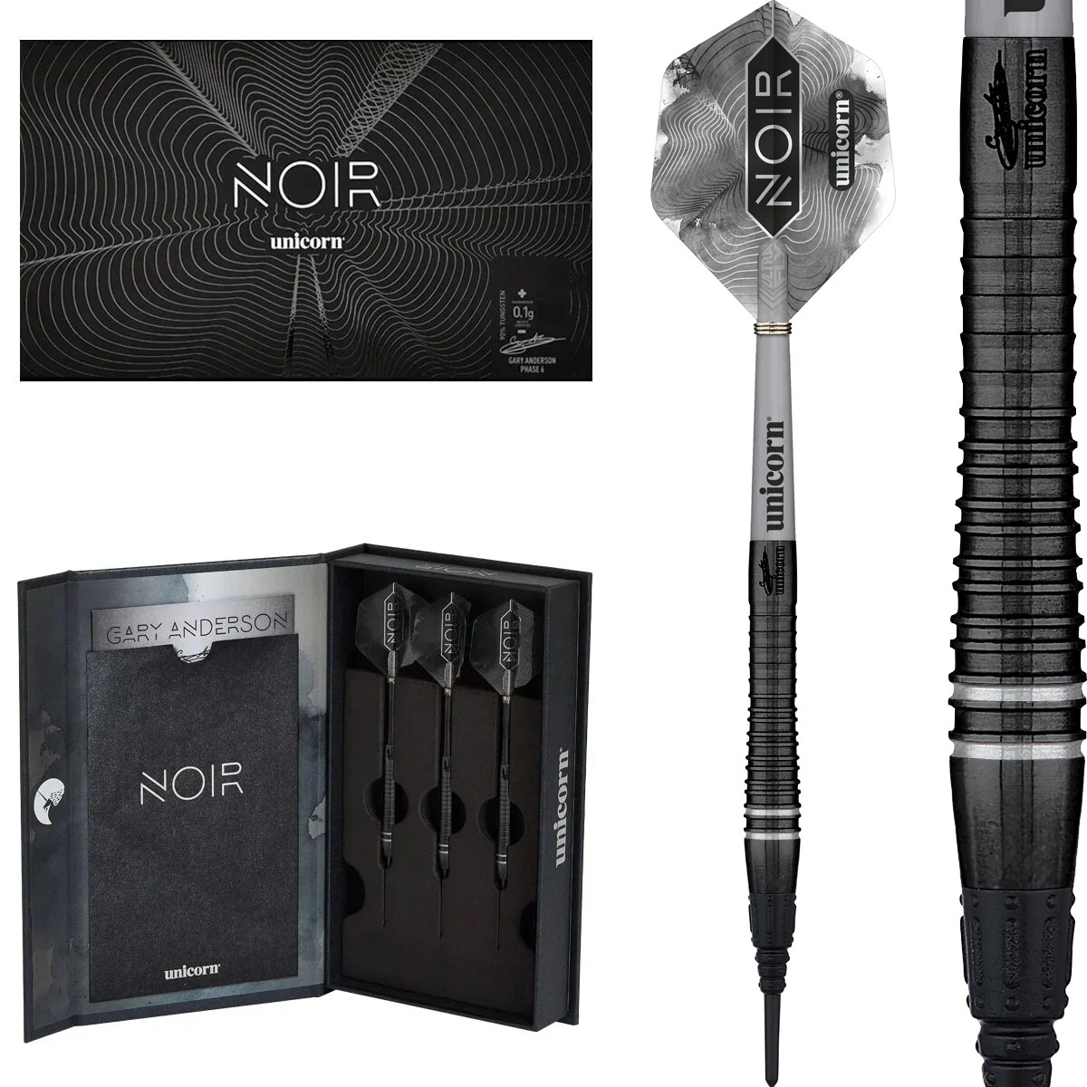 Gary Anderson Noir Phase 6 Softdarts Gary Anderson Noir Phase 6 Softdarts