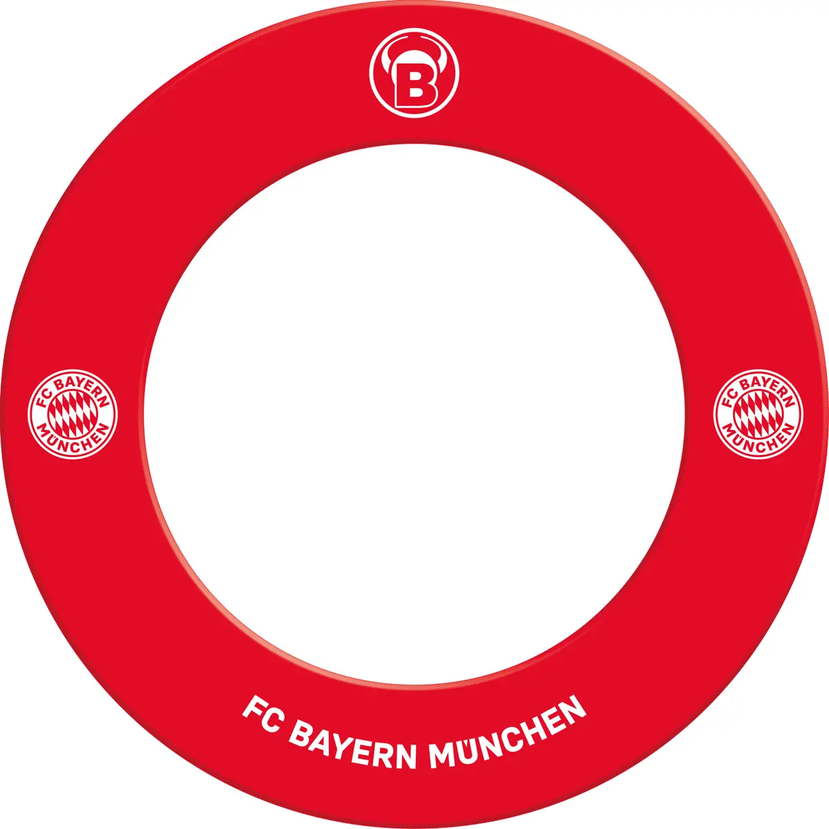 Bull’s FC Bayern München PU Surround in roter Vereinsfarbe mit Logo-Elementen