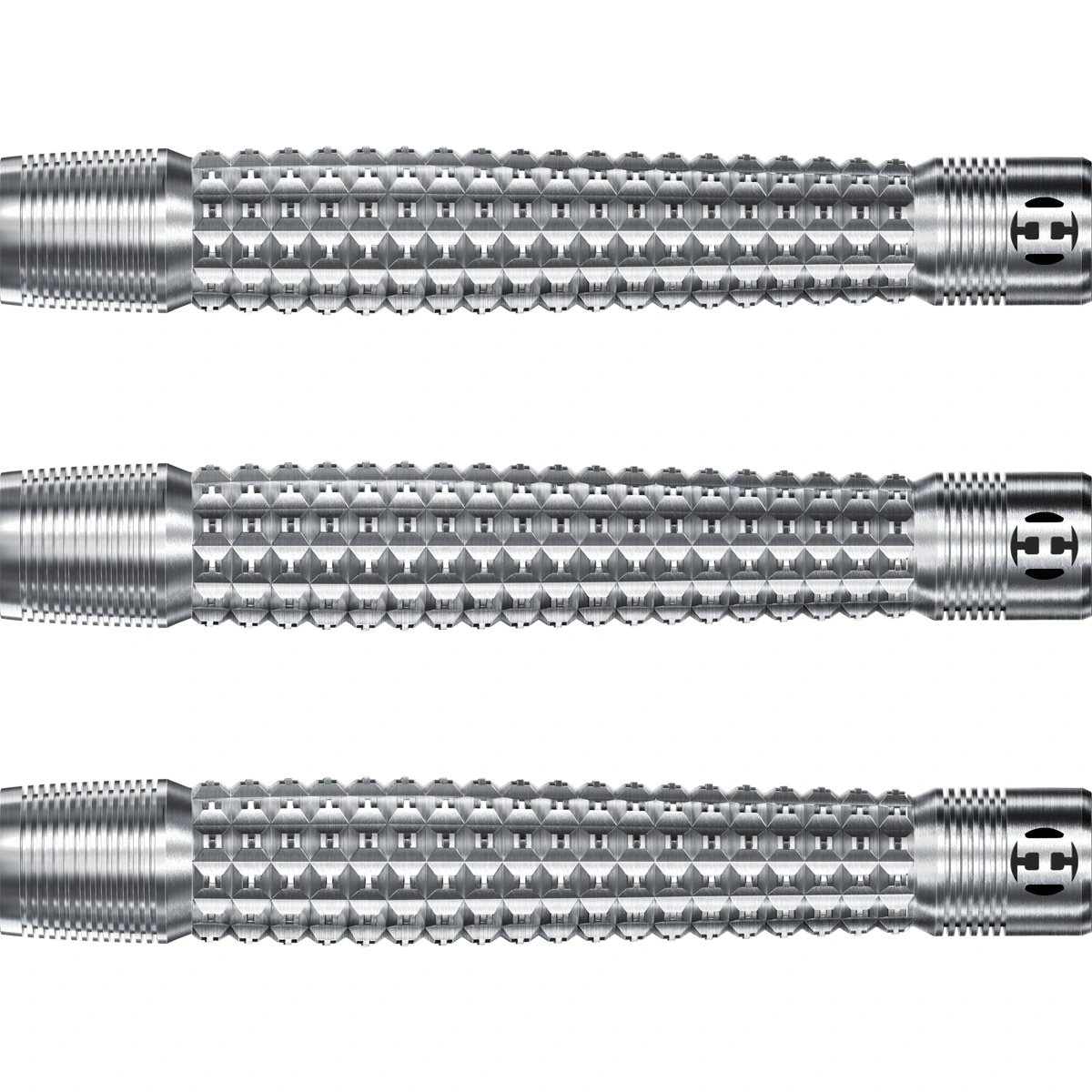 Harrows Dimplex S3 Barrels – Detailansicht Harrows Dimplex S3 Softdart Barrels – Detailansicht des Dimplex Grips