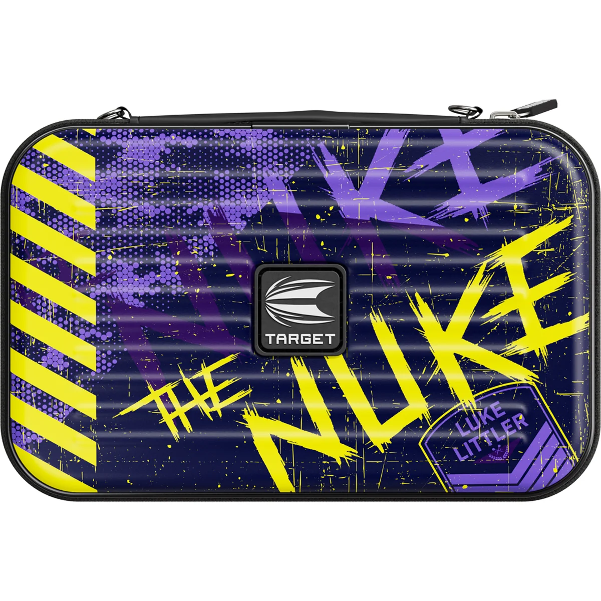 Target Luke Littler Takoma XL Dartcase The Nuke Design geschlossen Frontansicht