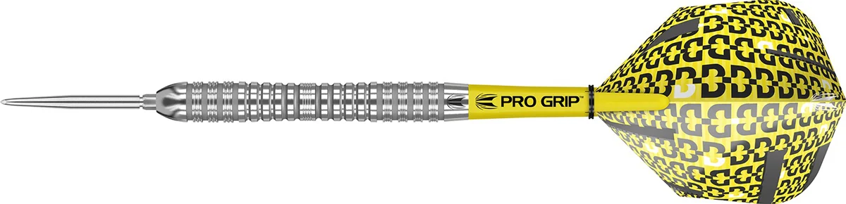 Target Bolide 04 Swiss Point Steeldart mit Pro Grip Shaft und Bolide Flight