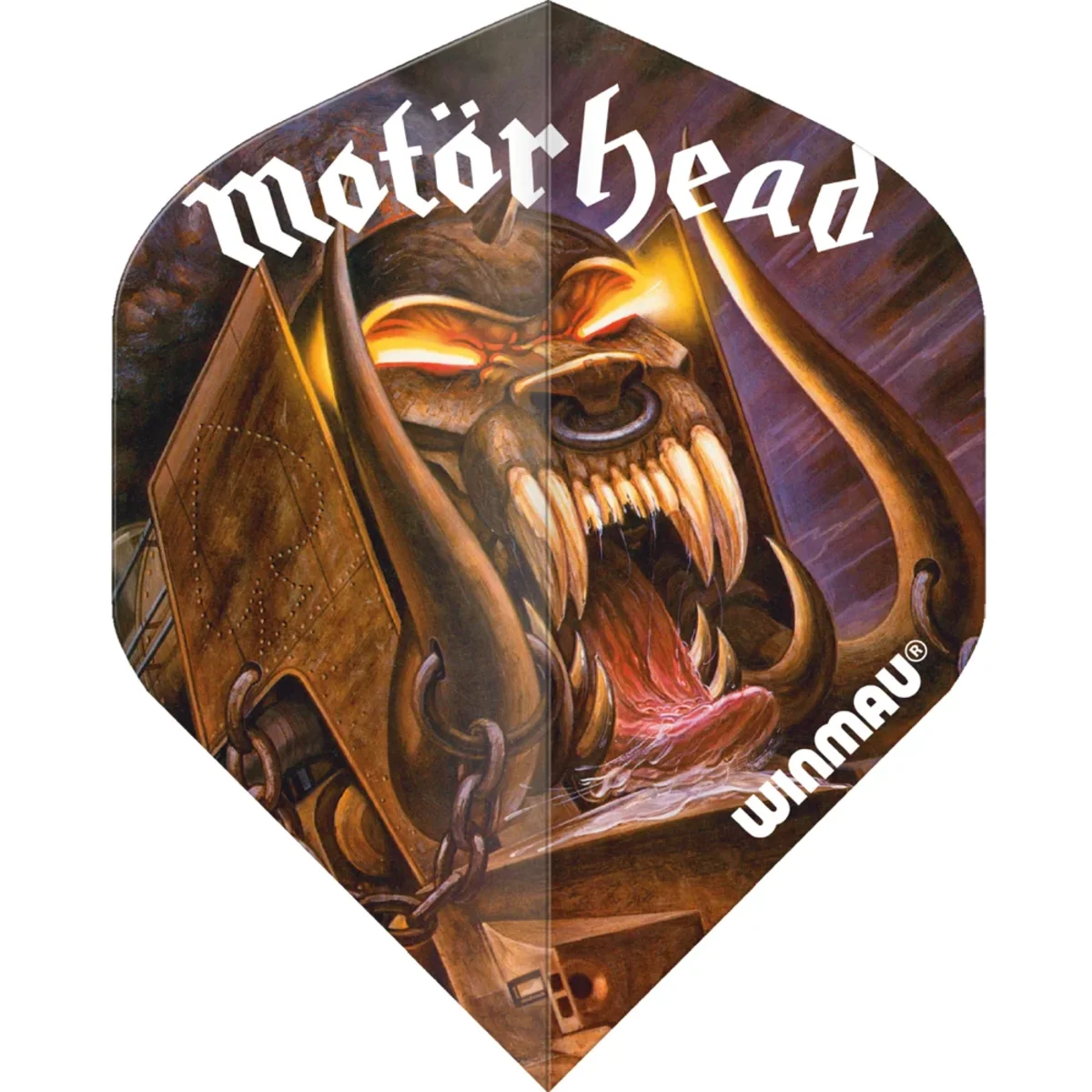 Winmau Motörhead Orgasmatron Rock Legends Flight Motörhead Orgasmatron Flight Vorderansicht flach