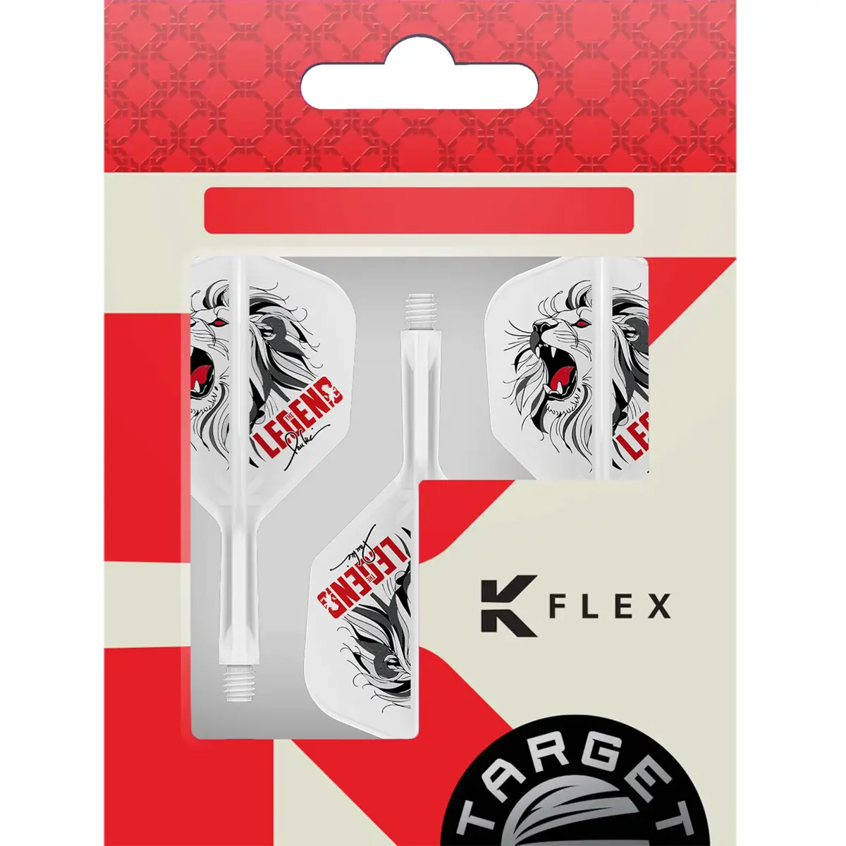 Originalverpackung der Target K-Flex Paul Lim Edition, Form No2 Standard, zeigt das Flight-Shaft-System in der Retail-Box.