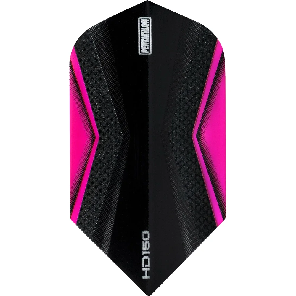 Pentathlon HD150 X-Wing Slim Dart Flights in Pink mit 150 Mikron