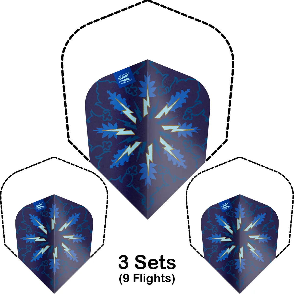 Target ProUltra Phil Taylor Power Gx2 Ten-X Flights - 3 Sets