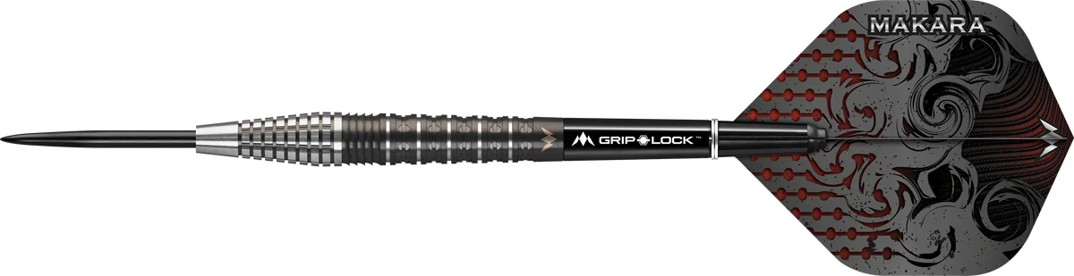 Mission Makara M2 Steeldart in Seitenansicht mit GripLock Shaft
