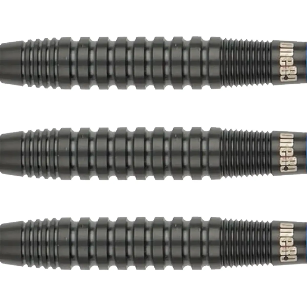 Drei One80 Night Hunter Sting Softdart-Barrels in großer Ansicht – 90 % Tungsten