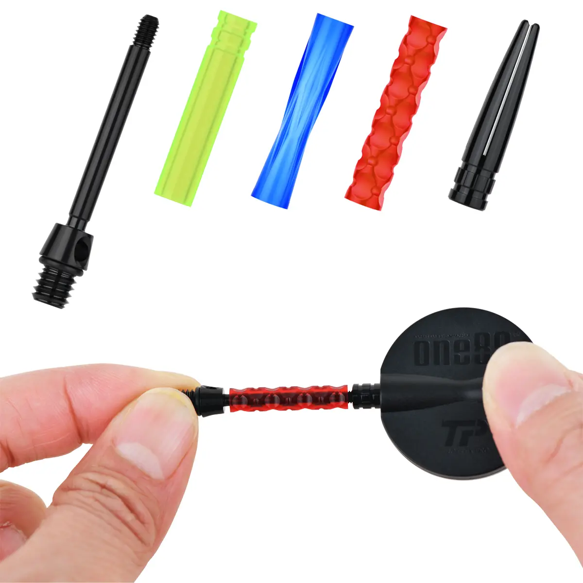 Wechsel der austauschbaren PVC Tube beim One80 TiroFlexPro Dart Shaft System