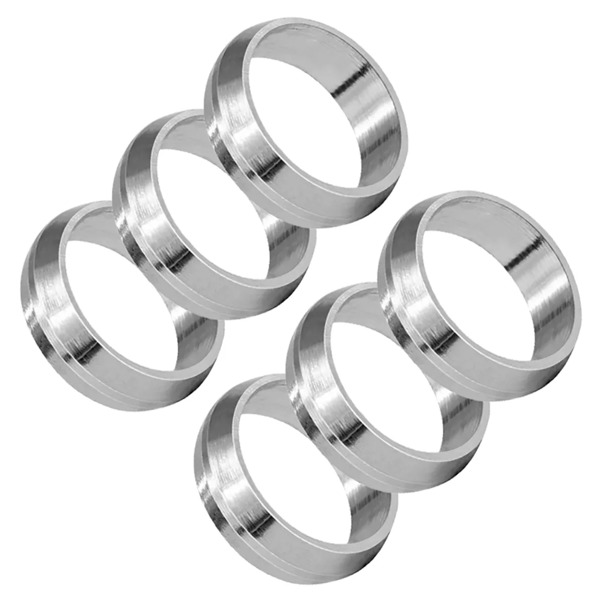 Harrows Pyramid Shaft Rings Silber Harrows Pyramid Shaft Rings Silber