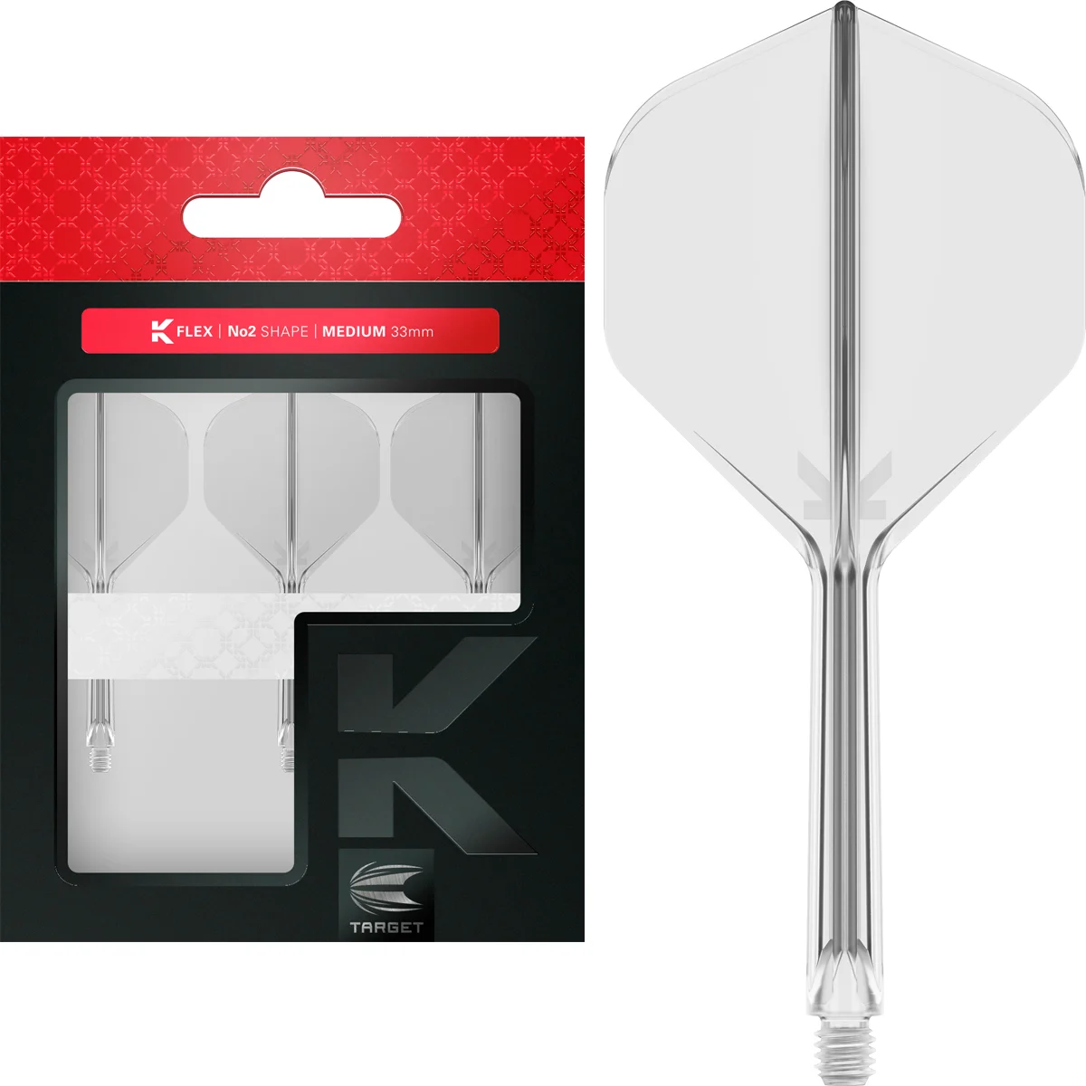 Target K-Flex Flight System - No2 - Clear Target K-Flex Flight System - No2 - Clear