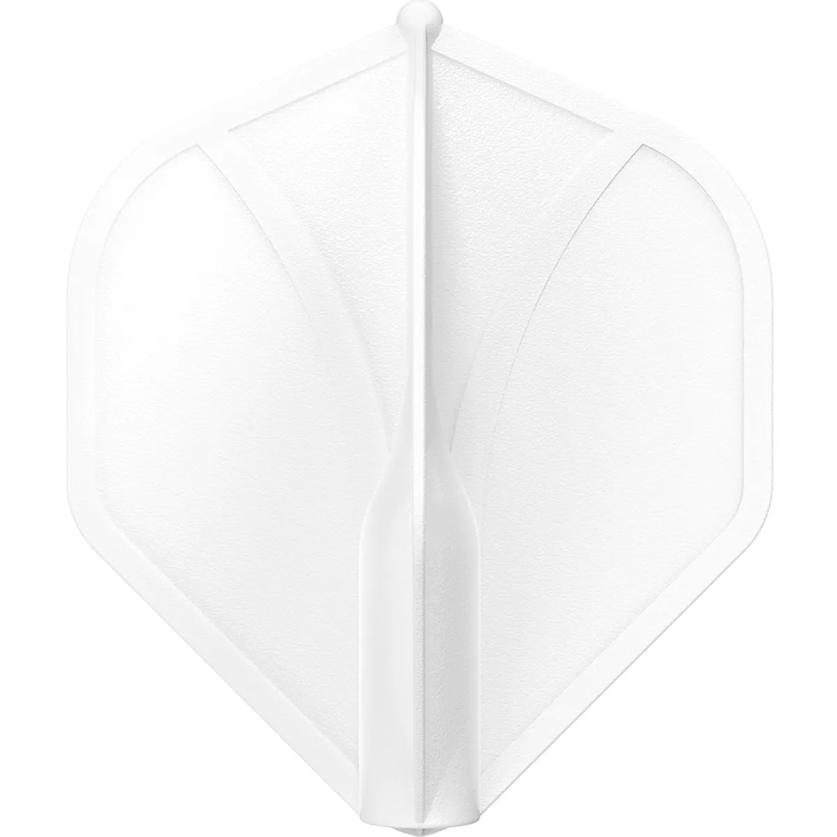 Shot Airfoil Molded Flights No.2 - weiß