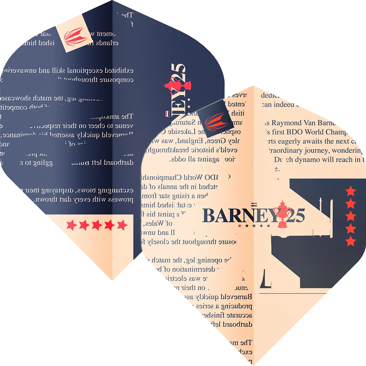 Target Ultra Player Barney-25 Flights - N°2 - 3 Sets Target Ultra Player Barney-25 Flights - N°2 - 3 Sets