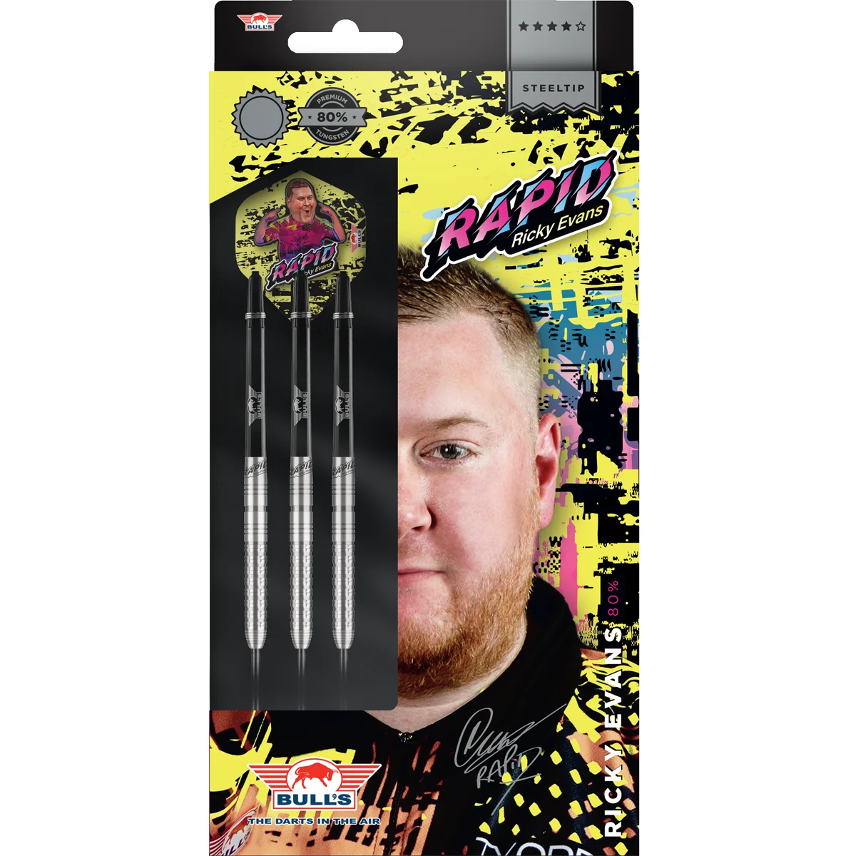 Bull’s NL Ricky Evans Steeldarts in der Originalverpackung von Bull’s NL