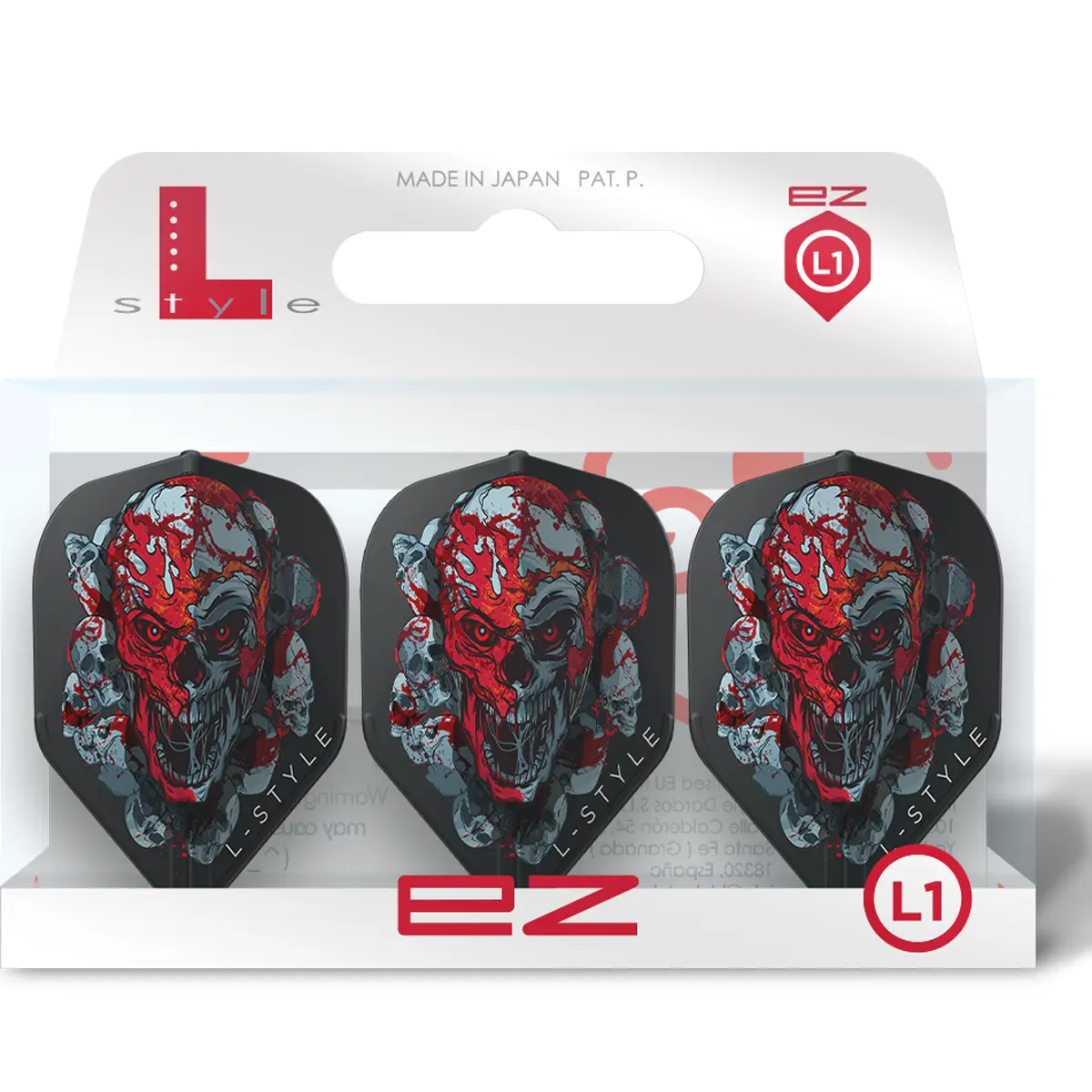 L-Style Ryan Searle V4 EZ L1 Dart Flights Verpackung mit drei Flights