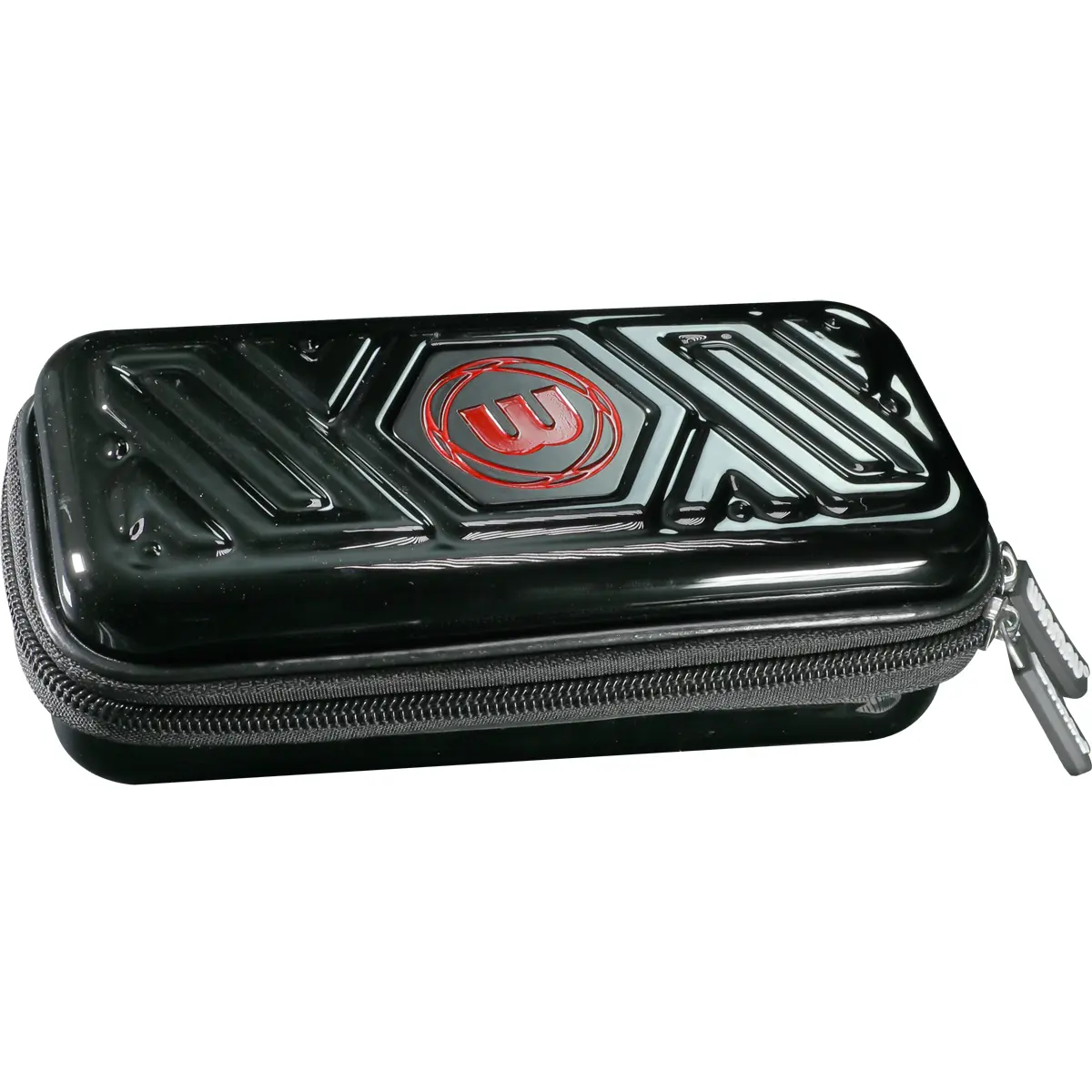 Winmau Armor G1 Darttasche Schwarz geschlossen Winmau Armor G1 Darttasche Schwarz – kompaktes Hardcase geschlossen