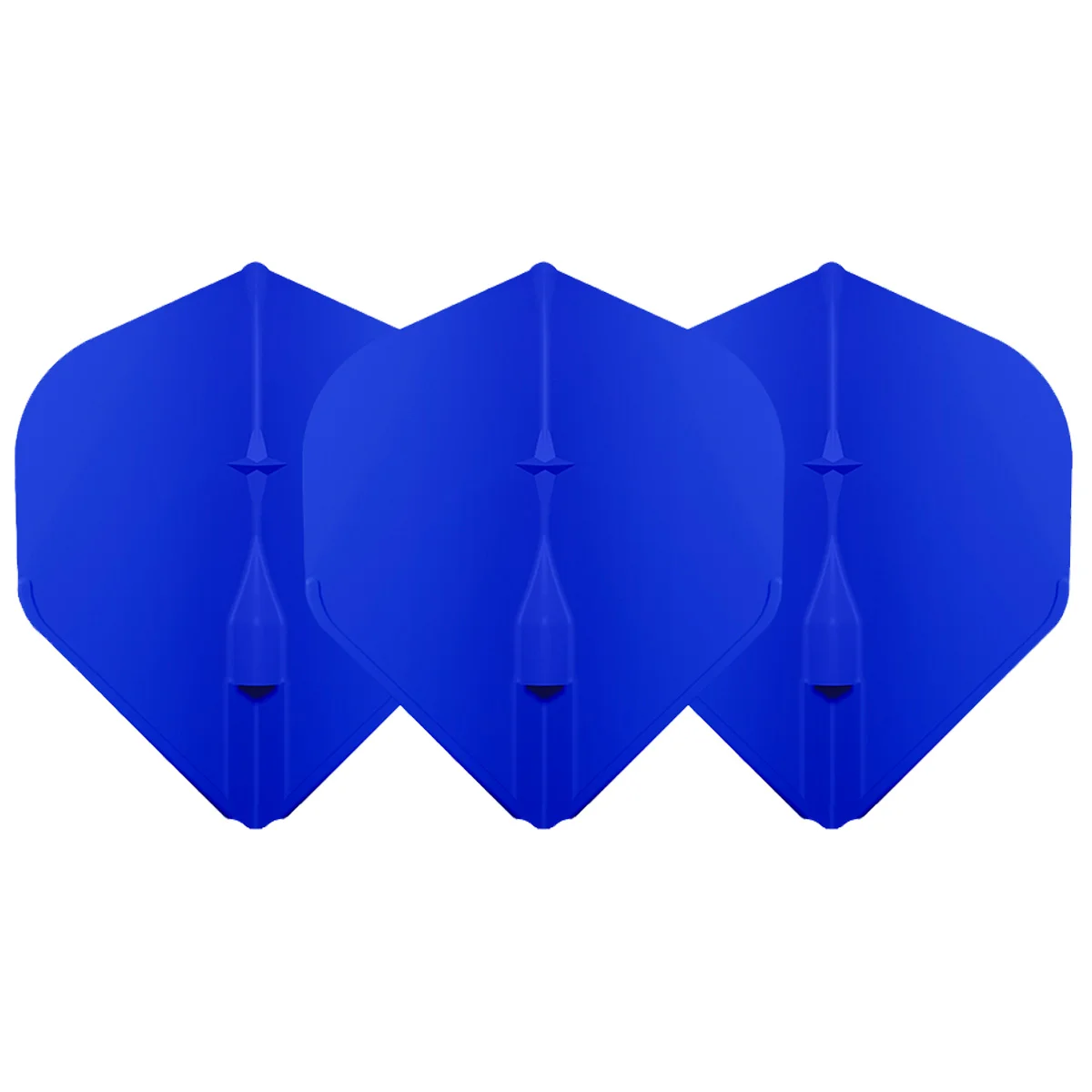L-Style EZ L1 Flights Blau im 3er Set nebeneinander mit integrierten Champagne Caps