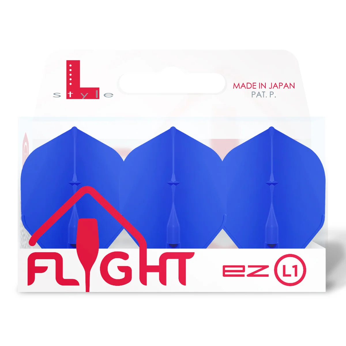 L-Style EZ L1 Flights Blau in Originalverpackung mit L1 Standard Form