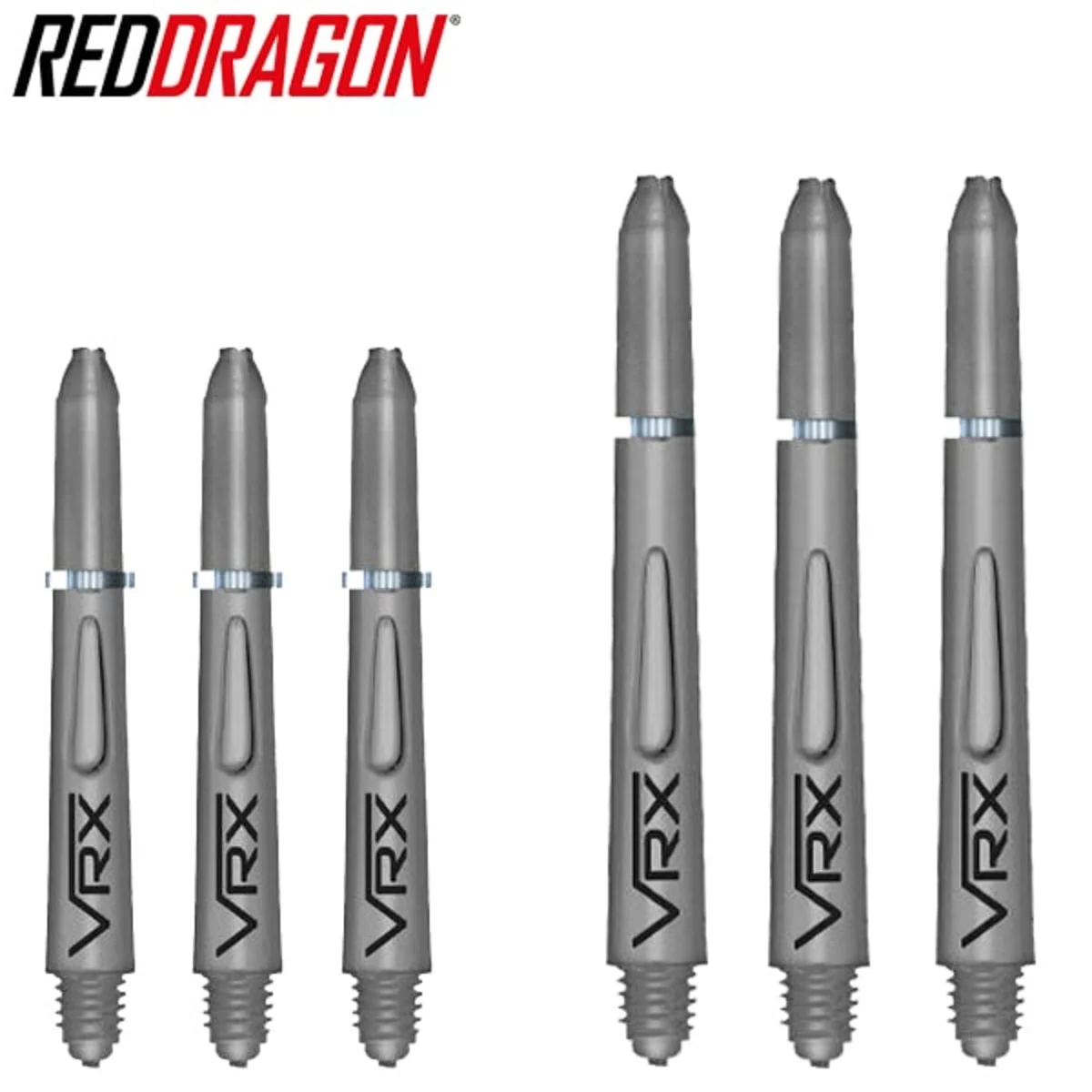 Red Dragon VRX Dart Shafts - grau Red Dragon VRX Dart Shafts - grau