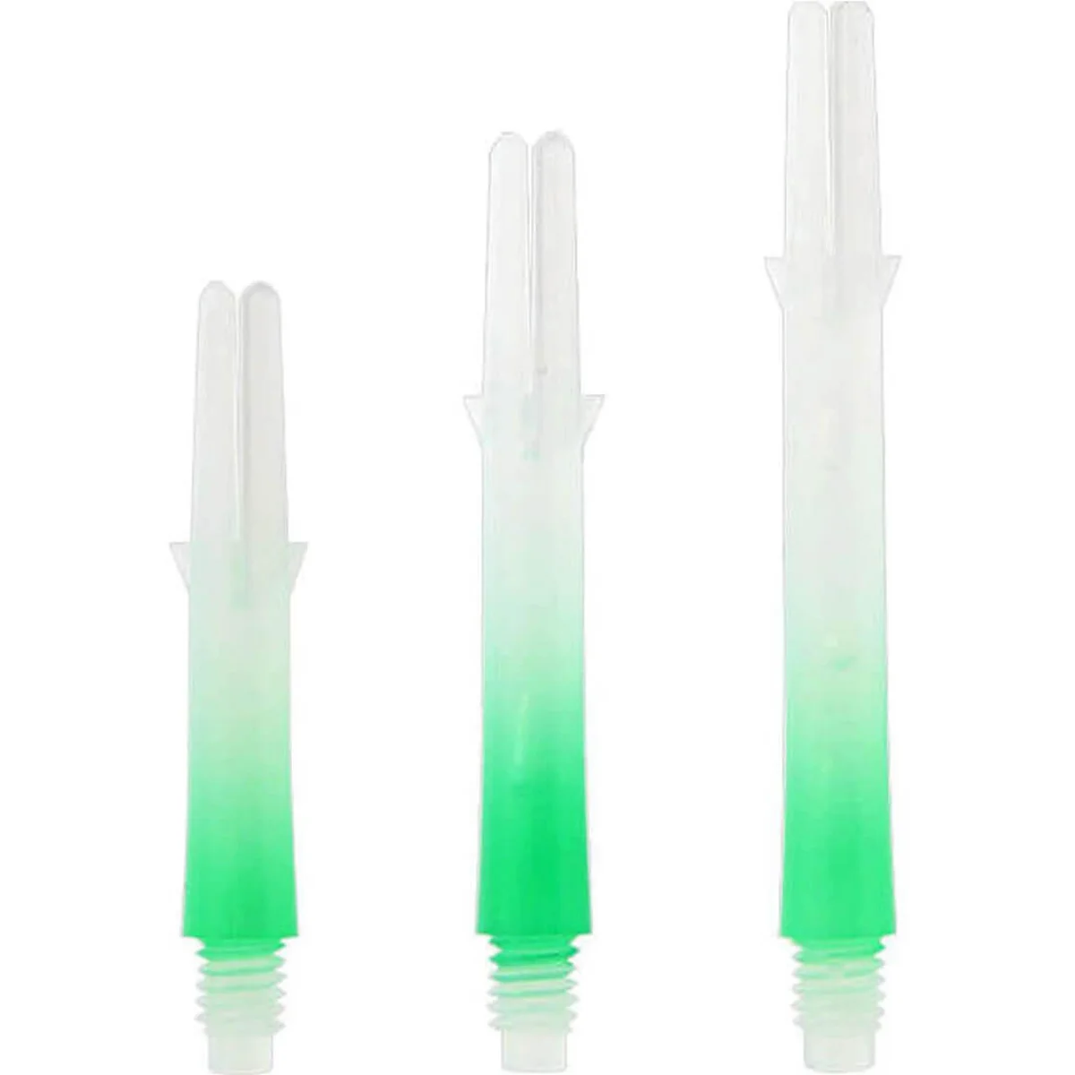 L-Style Shafts - Lock Straight Two Tone - clear green L-Style Shafts - Lock Straight Two Tone - clear green