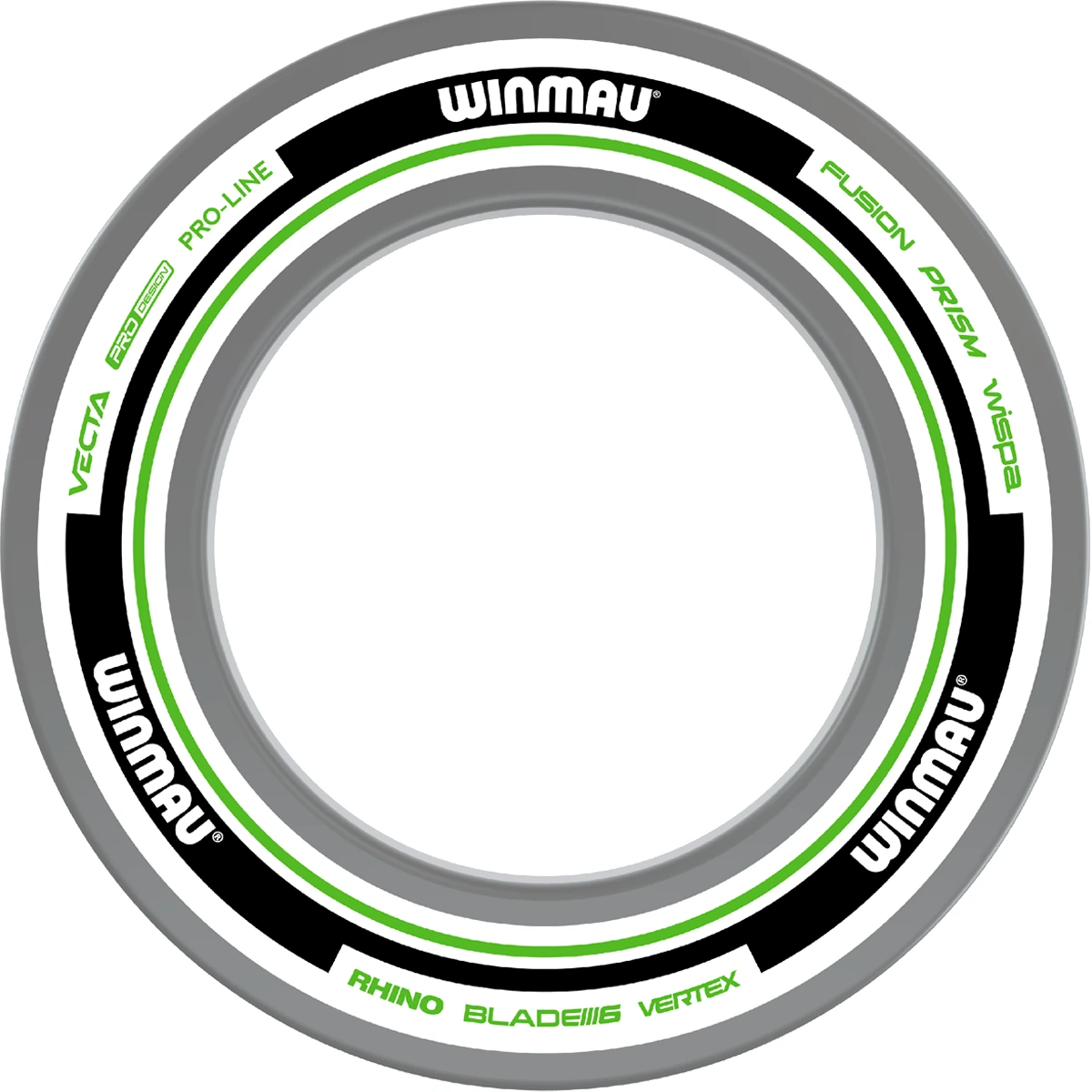 Winmau Advance White & Green Surround Winmau Advance White & Green Surround