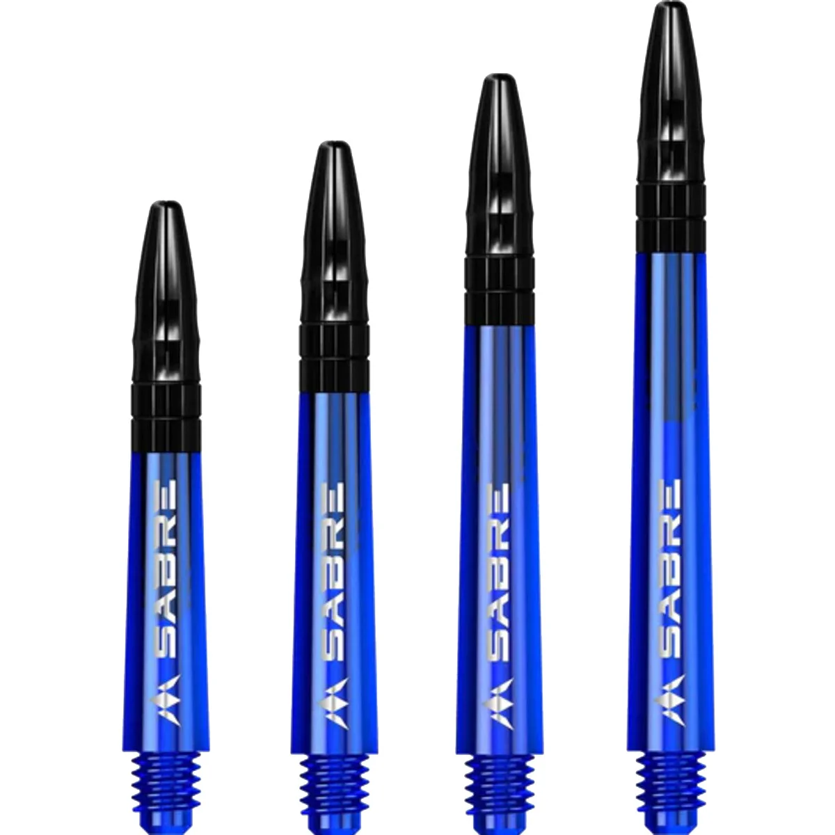 Mission Sabre Dart Shafts - blau schwarz