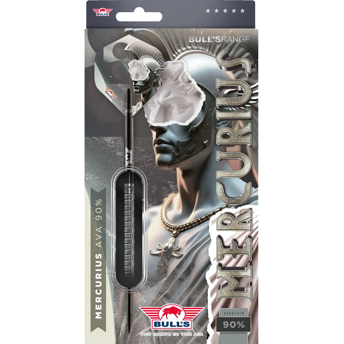  Bull’s Mercurius Ava Steeldarts in Originalverpackung