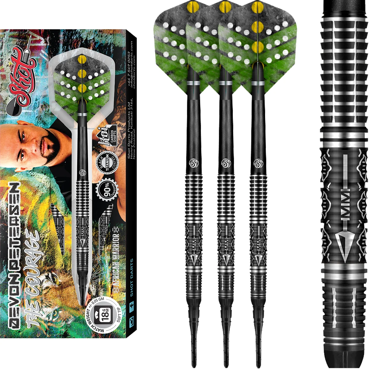 Devon Petersen - Courage - Softdarts Devon Petersen - Courage - Softdarts