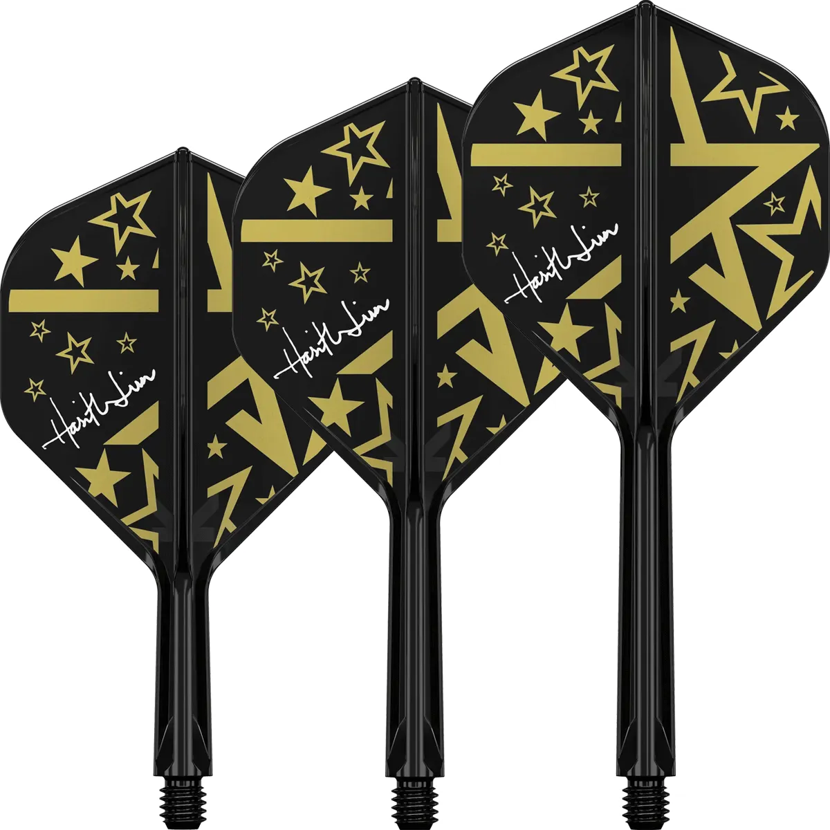 Target K-Flex Harith Lim Hot Shot No2 Flights – integriertes Shaft-Flight-System mit auffälligem Design
